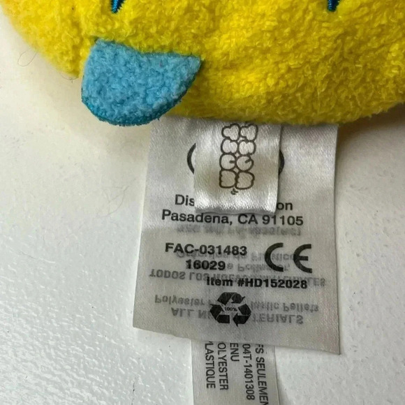 Disney Tsum Tsum Ariel and Flounder Little Mermaid Mini  Plush - Picture 8 of 8